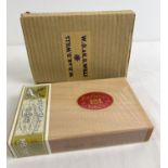 W.D & H.O Wills Embassy Colorado Claro Special Selection unopened box of 25 cigars. Wooden box is