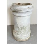 A vintage stoneware chimney pot, approx. 50cm tall.