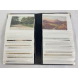 An album of 50 assorted Edwardian & vintage British & overseas postcards.