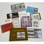 A collection of assorted Mint stamp sets, presentation/collectors packs and miniature sheets. To