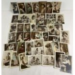 A collection of 46 assorted Gladys Cooper - early 20th century actress - postcards. To include cards