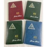 4 small 'Ace' stamp albums containing a quantity of assorted vintage British & Overseas stamps.