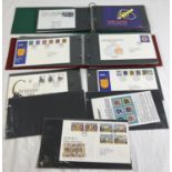 2 albums containing approx. 75 assorted vintage first day covers from the 1970's & 80's.