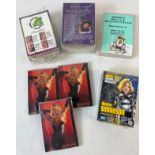 A quantity of assorted adult erotic collectors cards to include Galaxy of Sex Superstars, Topps Barb