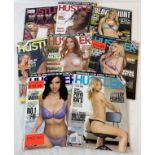 8 assorted issues of Hustler, adult erotic magazine, to include XXX, Best of and Beaver Hunt