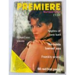 First issue, No. 1 of Premiere, vintage adult erotic magazine.