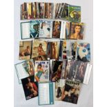 2 complete sets (April & May) of Playboy collectors cards from 1995. Featuring magazine covers,