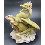 A 1988 Enchantica "Gorgyle" Spring Dragon figurine by Andrew Bill, for Holland Studio Craft Ltd.