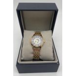 A boxed Ted Baker Fitzrovia Charm wristwatch, complete with tags, protective plastic coverings and