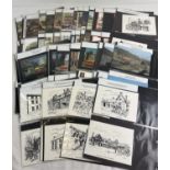 A collection of approx. 90 assorted postcards relating to the history of The Royal Mail.