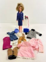 A vintage 1960's Palitoy Air hostess Tressy doll together with a selection of original Tressy doll