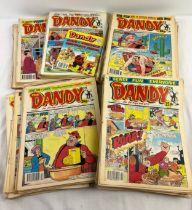 A collection of approx. 112 vintage Dandy comics, mainly from 1991/92.