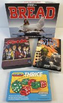 2 late 1990's boxed PC CD-Rom games together with 2 boxed board games. Doctor Who; Destiny of the