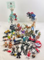 A collection of assorted toys & figures to include 2014/15 Playmates Teenage Mutant Ninja