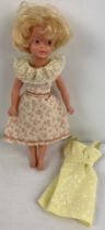 A early 1970's vintage Canterbury Patch doll - Sindy's sister. Blonde hair with Made In England