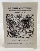 De Bellis Multitudinis; Wargames Rules 3000 BC to 1500 AD from Wargames Research Group February