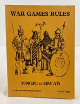 Wargames Rules 3000 BC to 1485 AD - Wargames Research Group, August 1980.