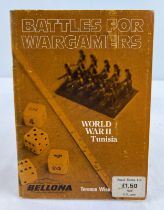 Battles For Wargamers, World War II Tunisia, book by Terence Wise, with Experimental Mechanised