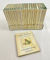 A set of 23 Beatrix Potter books books from F Warne & Co, 2002 together with The Tale of Samuel