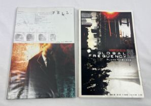 2 Warren Ellis graphic novels. Global Frequency: Planet Ablaze from Wildstorm productions/DC Comics,