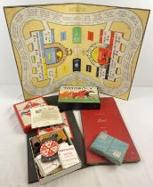 A collection of assorted vintage games to include Totopoly and Monopoly from Waddington's. Lot