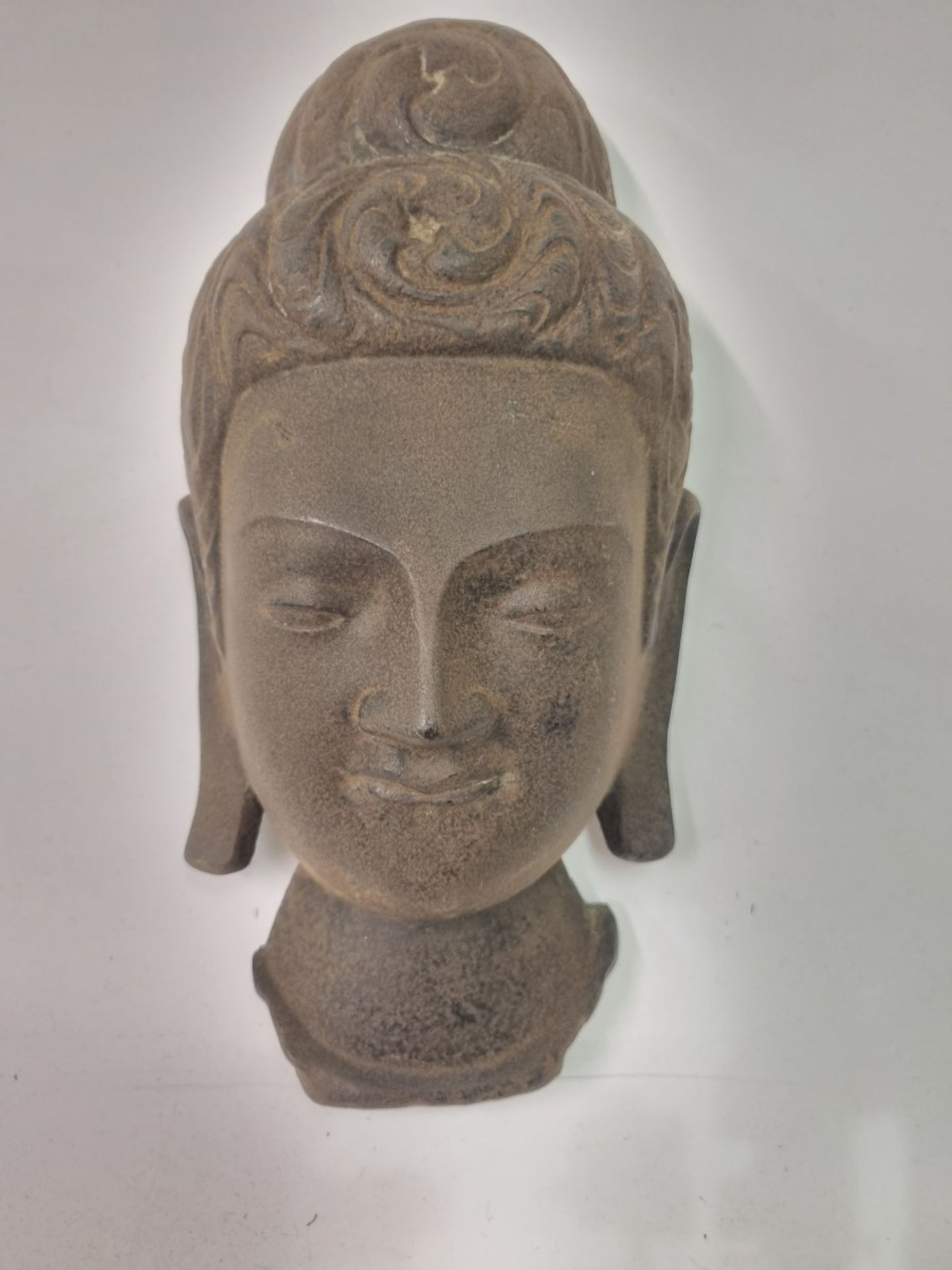 Maske des Udayana-Buddhas
