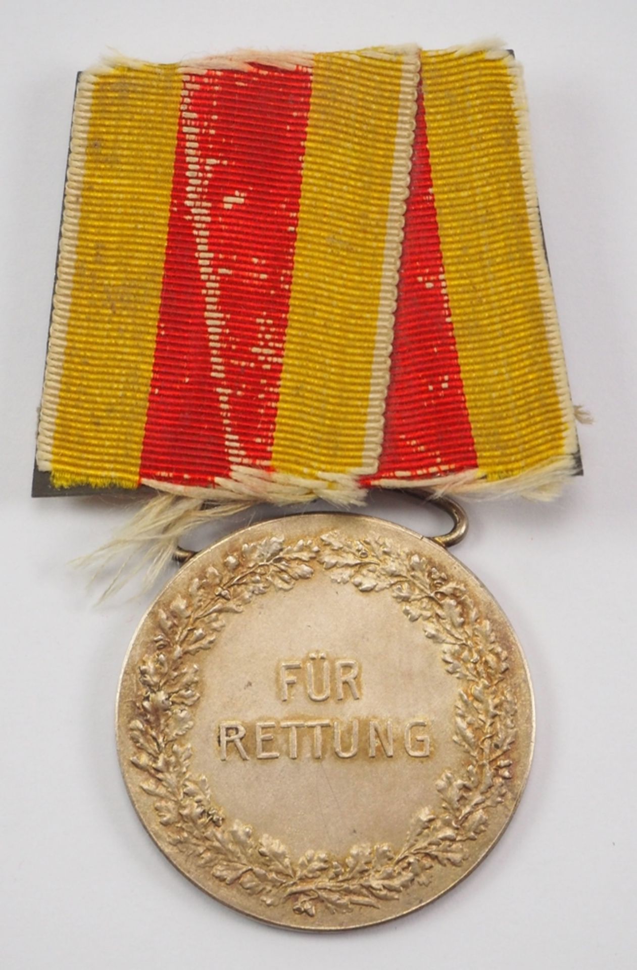 Baden: Silberne Rettungsmedaille (1908-1918).