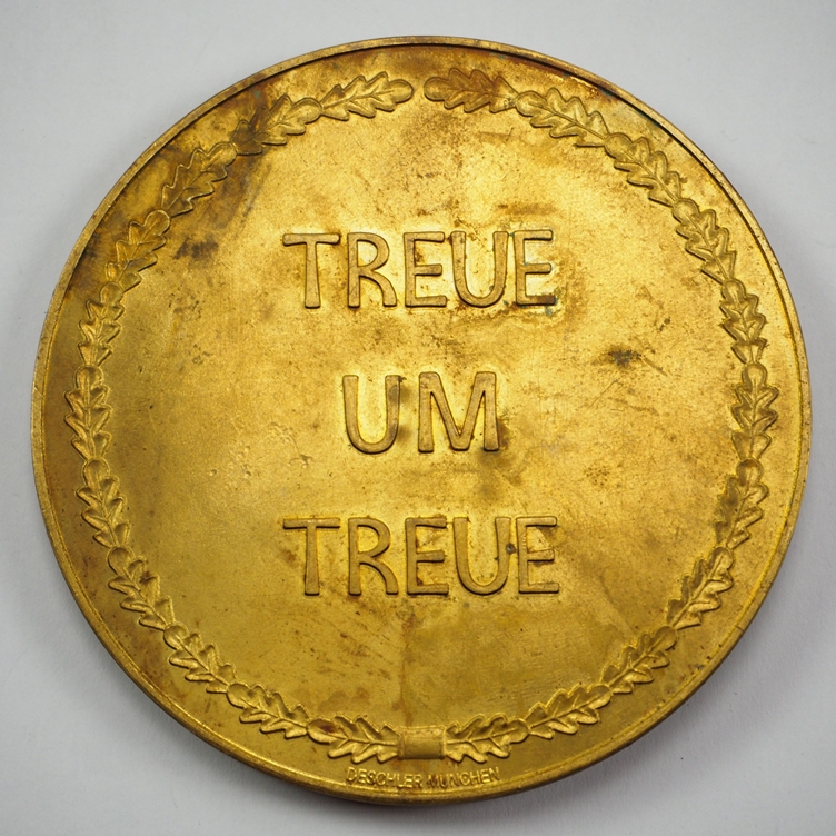 Plakette des Jagdgeschwader Horst Wessel - TREUE UM TREUE. - Image 2 of 2