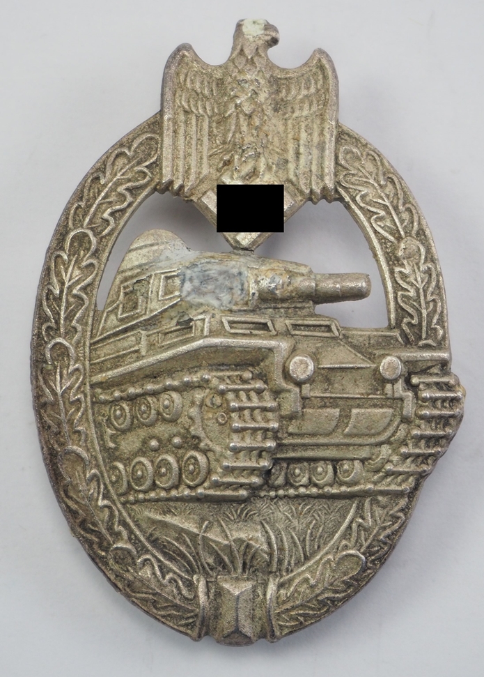 Panzerkampfabzeichen, Silber - AS.