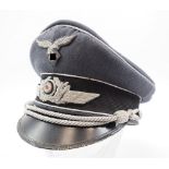 Luftwaffe: Schirmmütze für Offiziere.