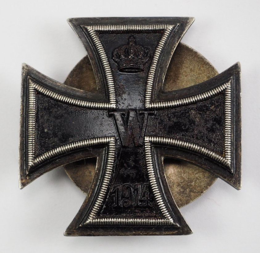 Preussen: Eisernes Kreuz, 1914, 1. Klasse - Schraubscheibe.