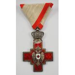 Serbien: Orden der Gesellschaft des Roten Kreuzes des Königreichs Serbien, 2. Modell (1882-1941).