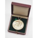 Österreich: Medaille auf die Jahrhundertfeier in Innsbruck 1809-1909, im Etui.