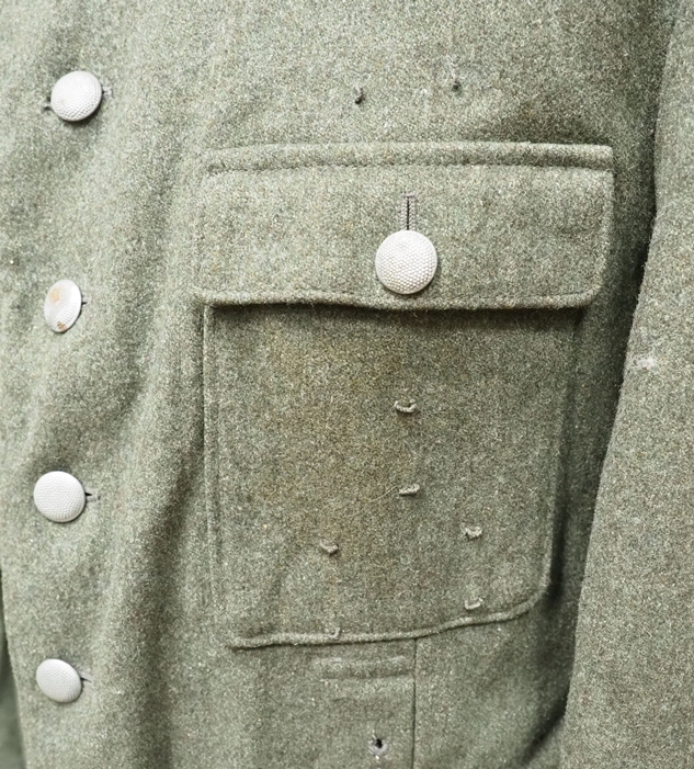 Wehrmacht: Feldjacke M43 eines Unteroffiziers - Kammerstück. - Image 3 of 7