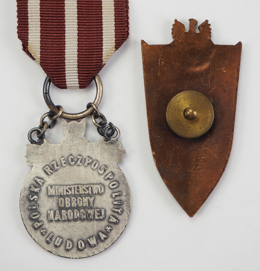 Polen: Grunwald Berlin - Medaille und Abzeichen. - Image 2 of 3