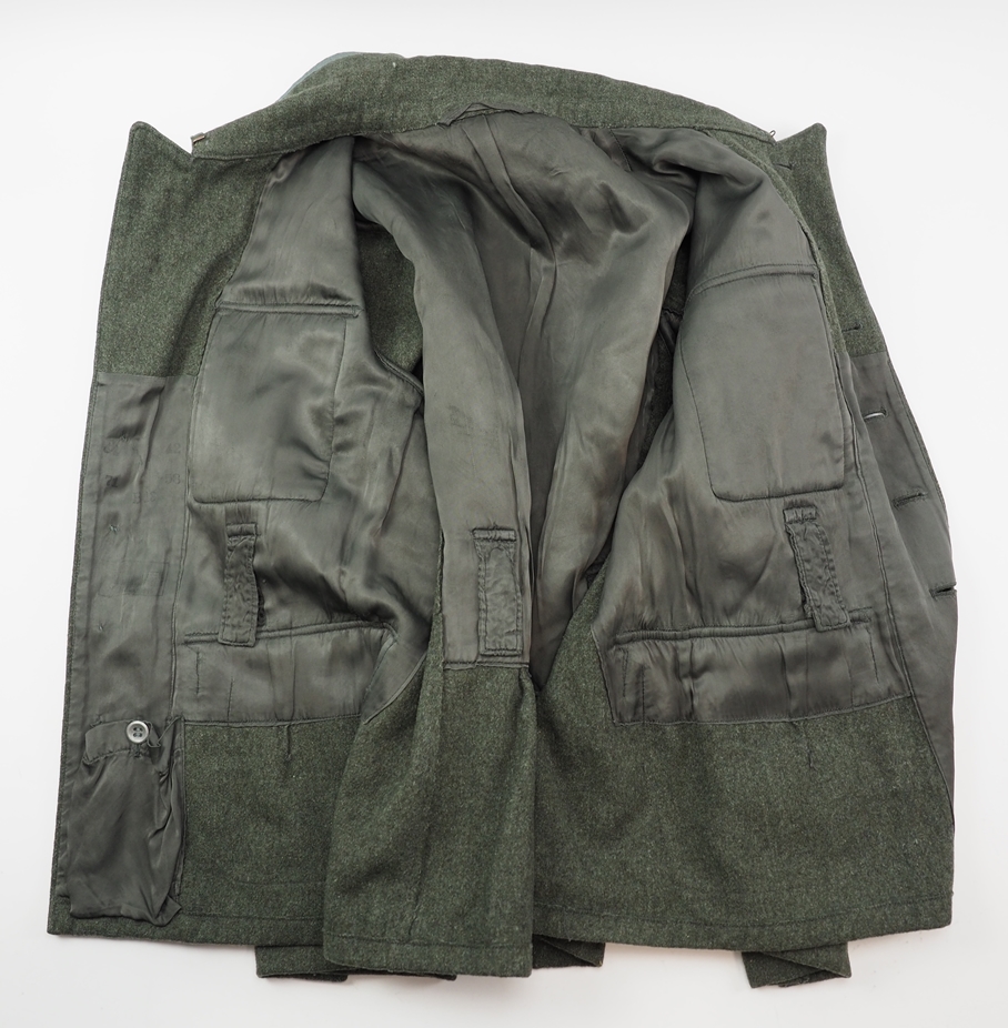 Wehrmacht: Feldjacke M43 eines Unteroffiziers - Kammerstück. - Image 6 of 7