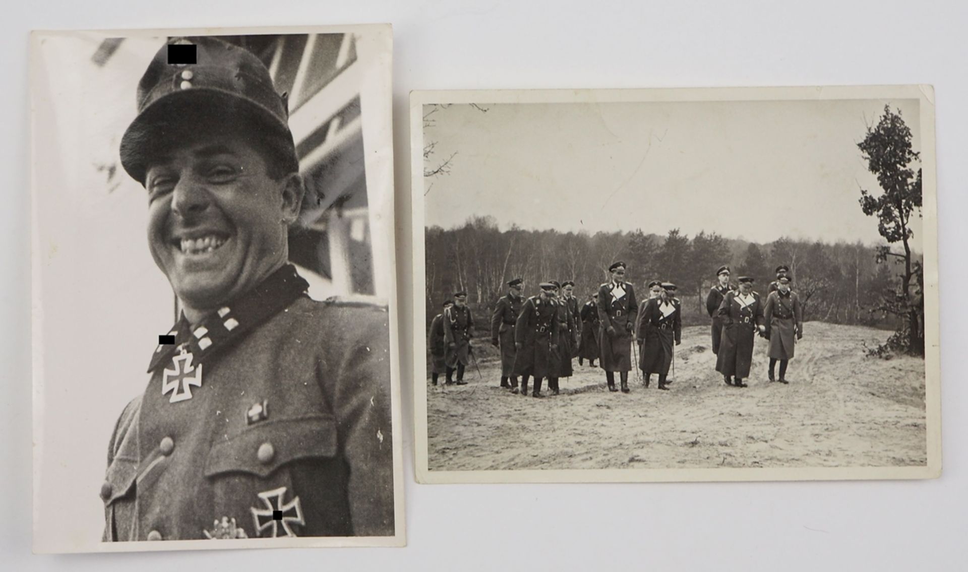 SS Ritterkreuzträger der 7. Freiwilligen Gebirgs Division "Prinz Eugen" Porträtaufnahme. - Image 2 of 3
