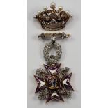 Spanien: Königlicher Orden der Königin Maria Luisa, Dekoration in Luxusausführung.