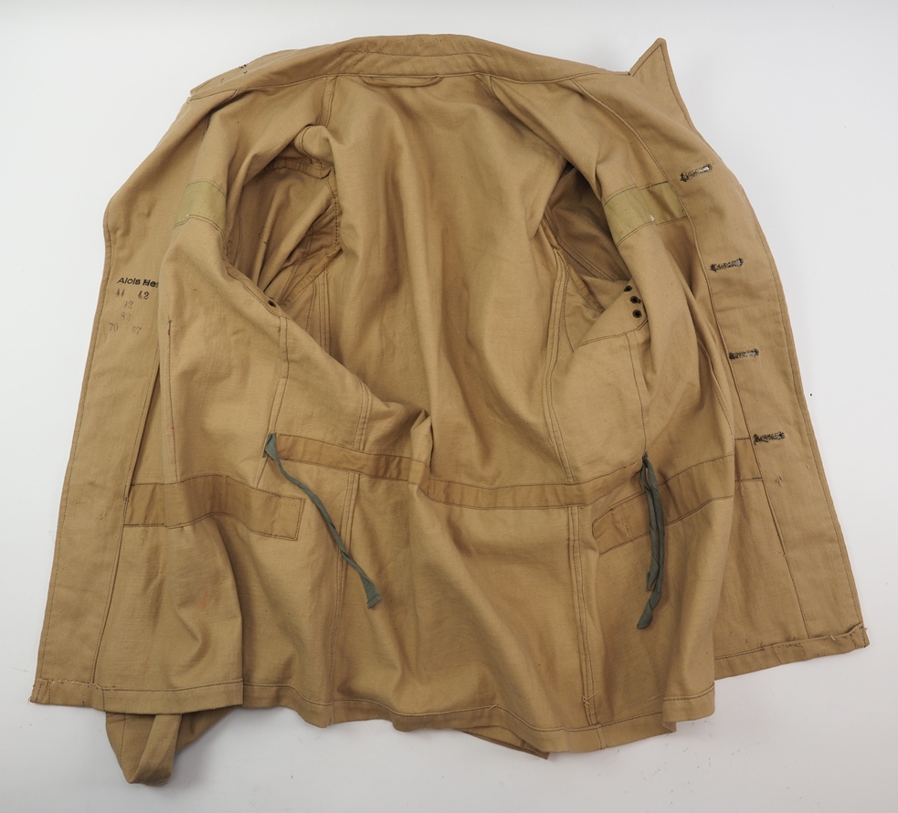 Waffen-SS: Tropenjacke, sog. "Sahariana". - Image 6 of 7