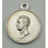 Russland: Medaille für Eifer, Alexander II., in Silber.