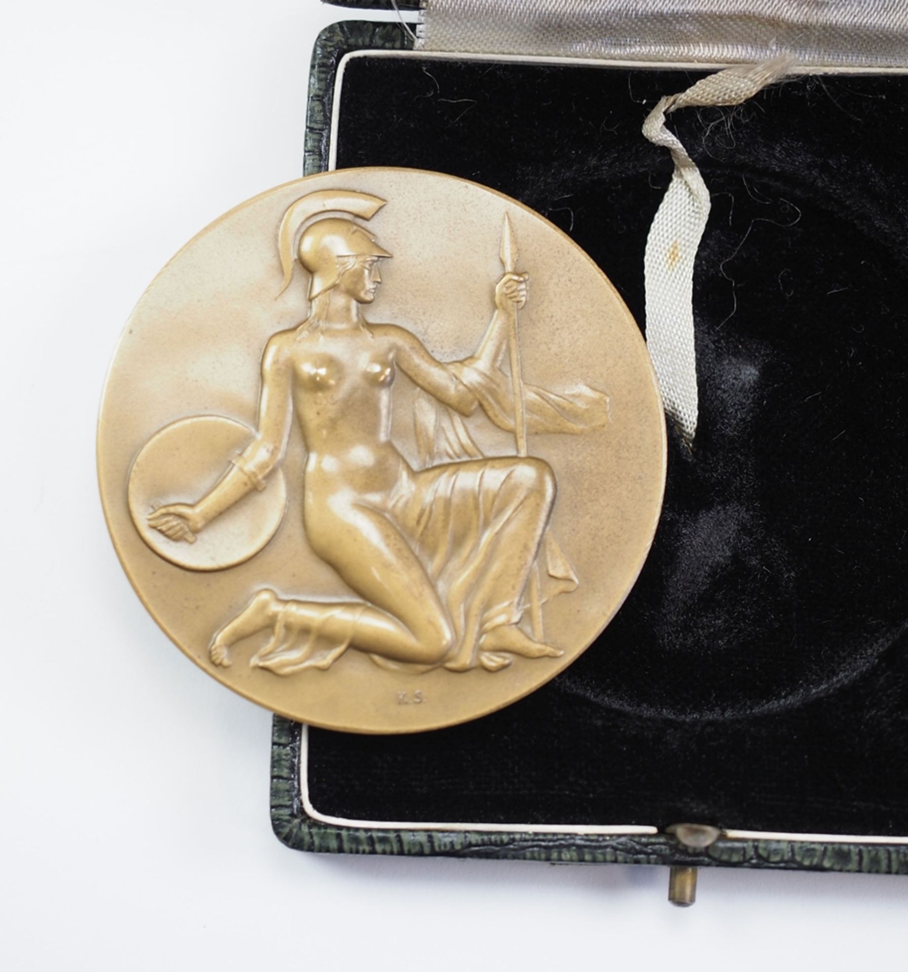 Medaille auf die Reichsuniversität Straßburg 23.11.1941, im Etui. - Bild 2 aus 3