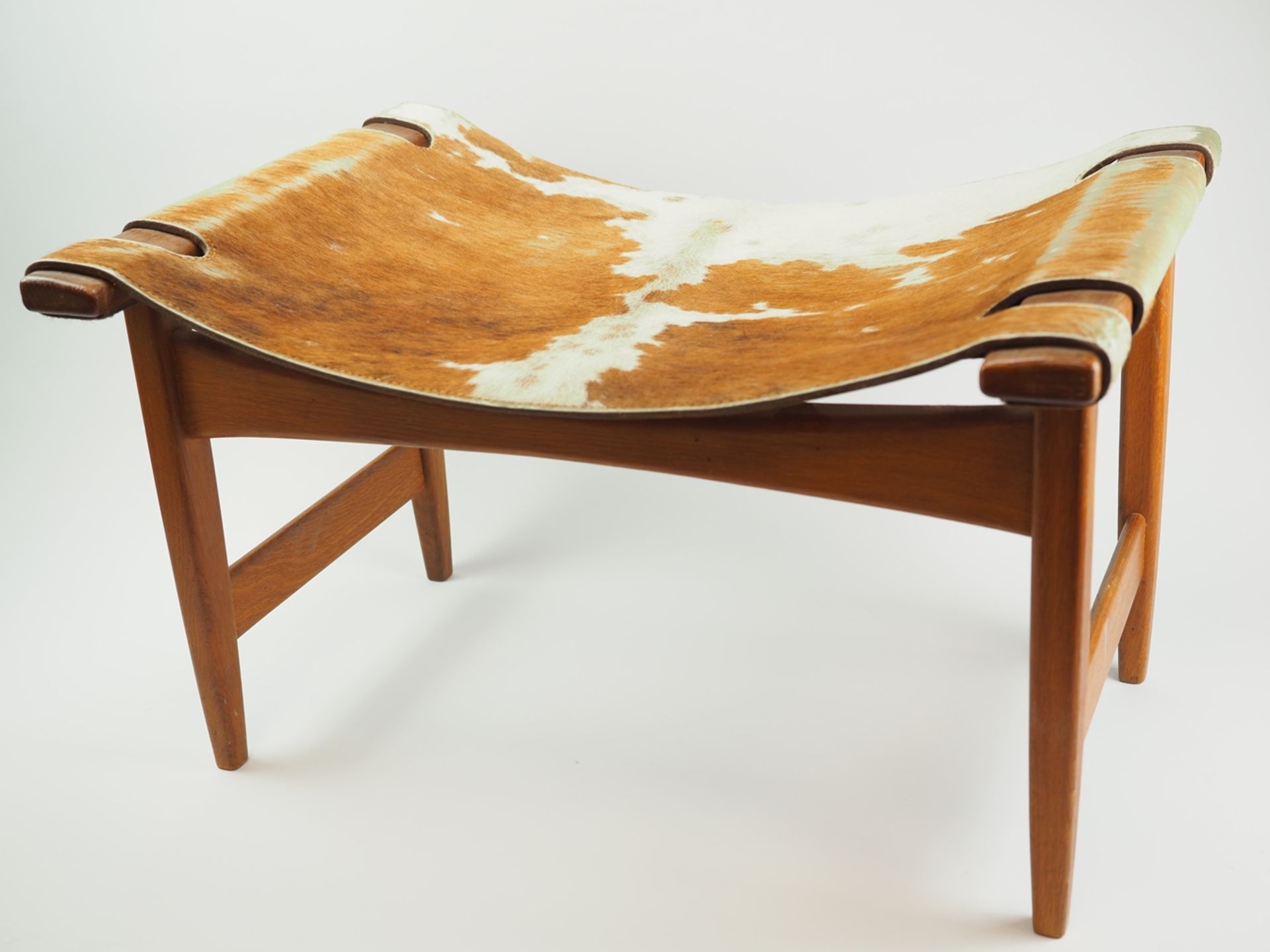 Dänischer Vintage-Hocker, 1960er Jahre.