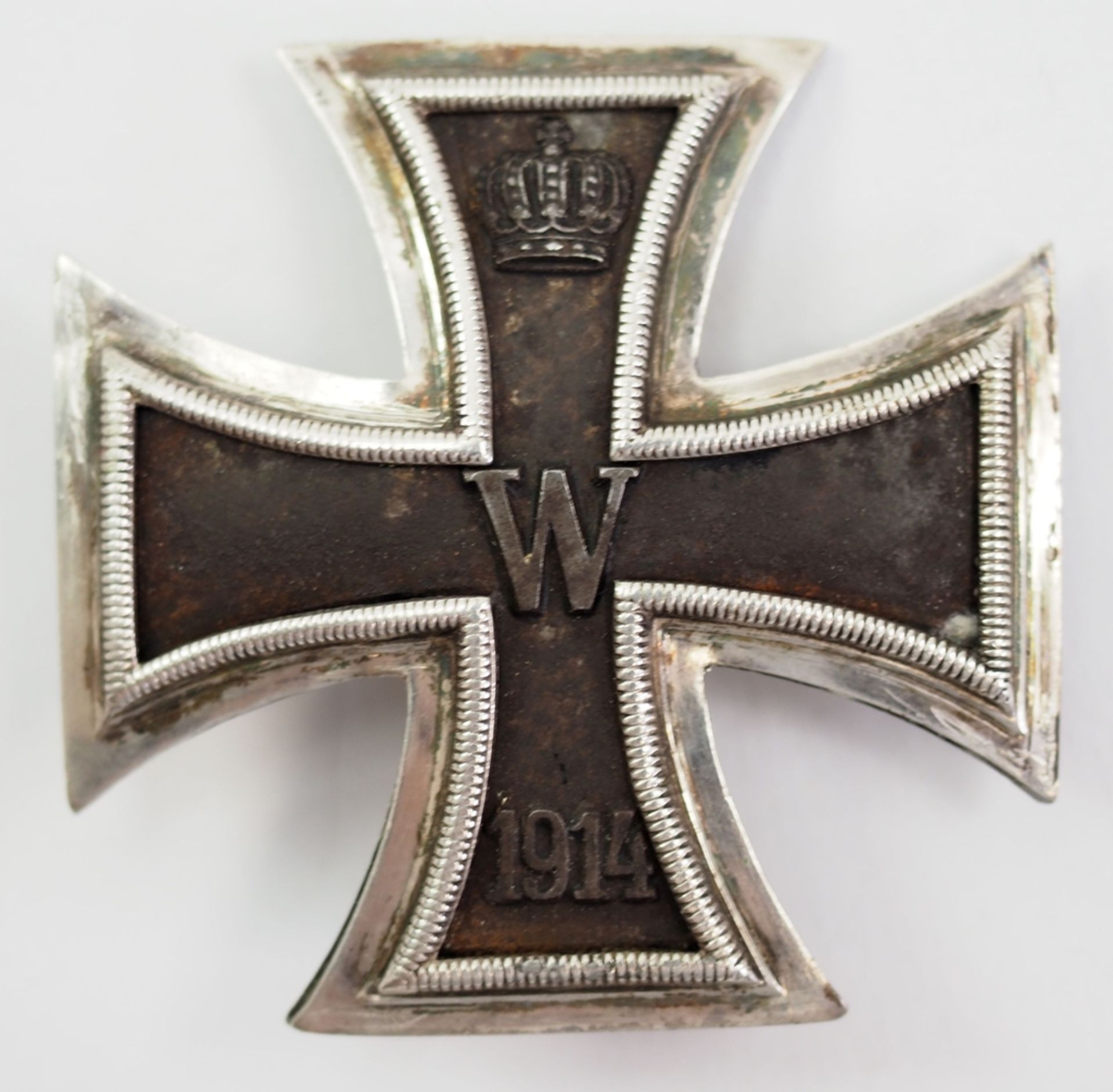 Preussen: Eisernes Kreuz, 1914, 1. Klasse - K.M.S.T. Nadelsicherung. - Image 4 of 4