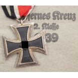 Eisernes Kreuz, 1939, 2. Klasse, in Verleihungstüte - Forster & Graf.