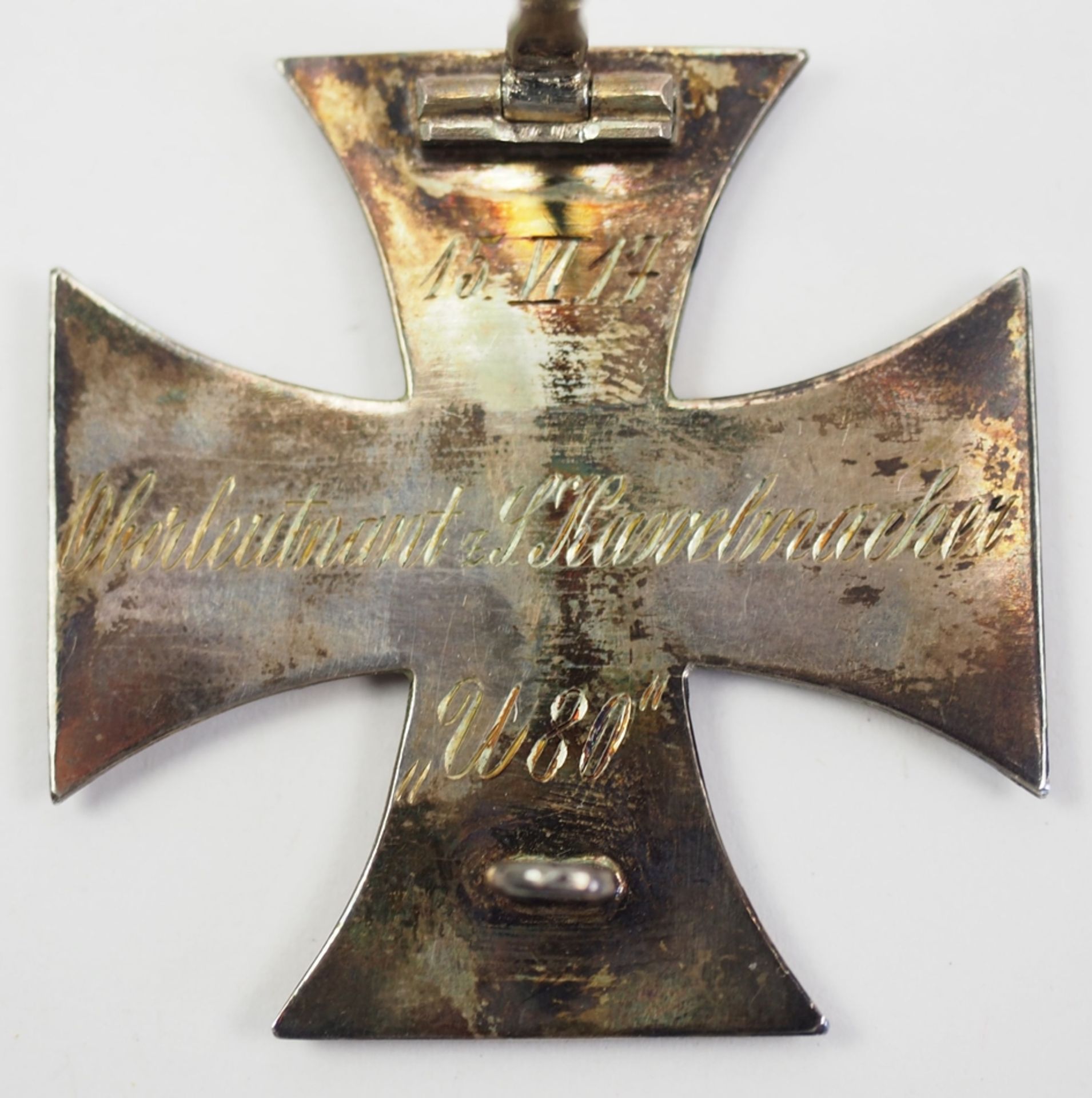 Preussen: Eisernes Kreuz, 1914, 1. Klasse - Oberleutnant z.S. Kawelmacher U80.