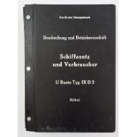 Kriegsmarine: Beschreibung und Betriebsvorschrift für Schiffsnetz und Verbraucher der U-Boote Typ I