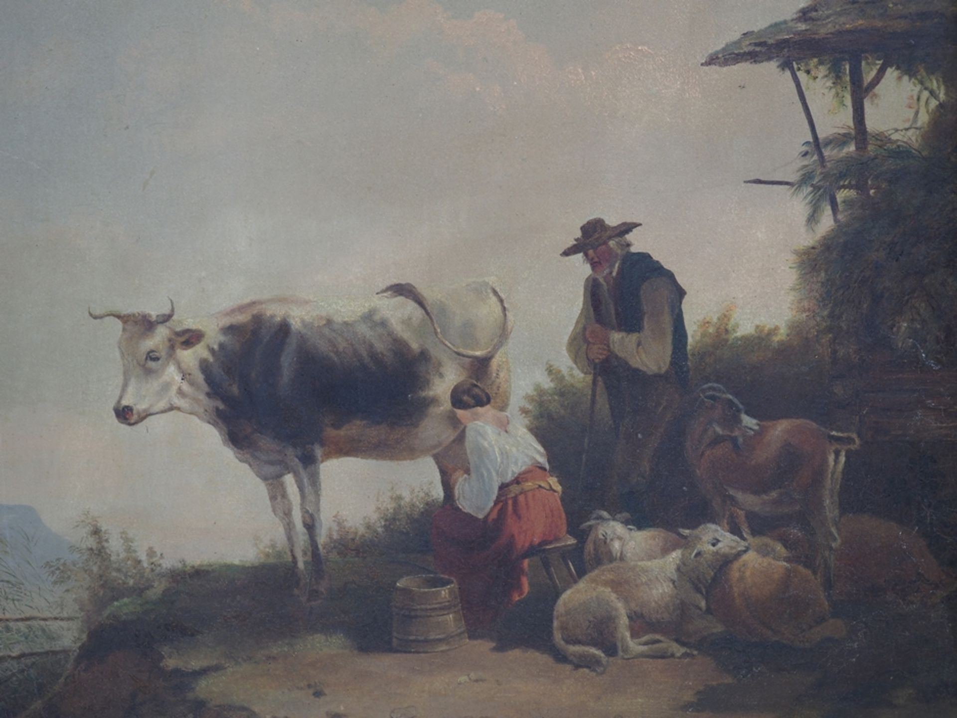 Tiermaler, Die Kuh, um 1900.  - Bild 2 aus 5