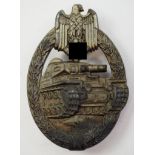 Panzerkampfabzeichen, Bronze.