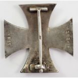 Preussen: Eisernes Kreuz, 1914, 1. Klasse - K.M.S.T. Nadelsicherung.