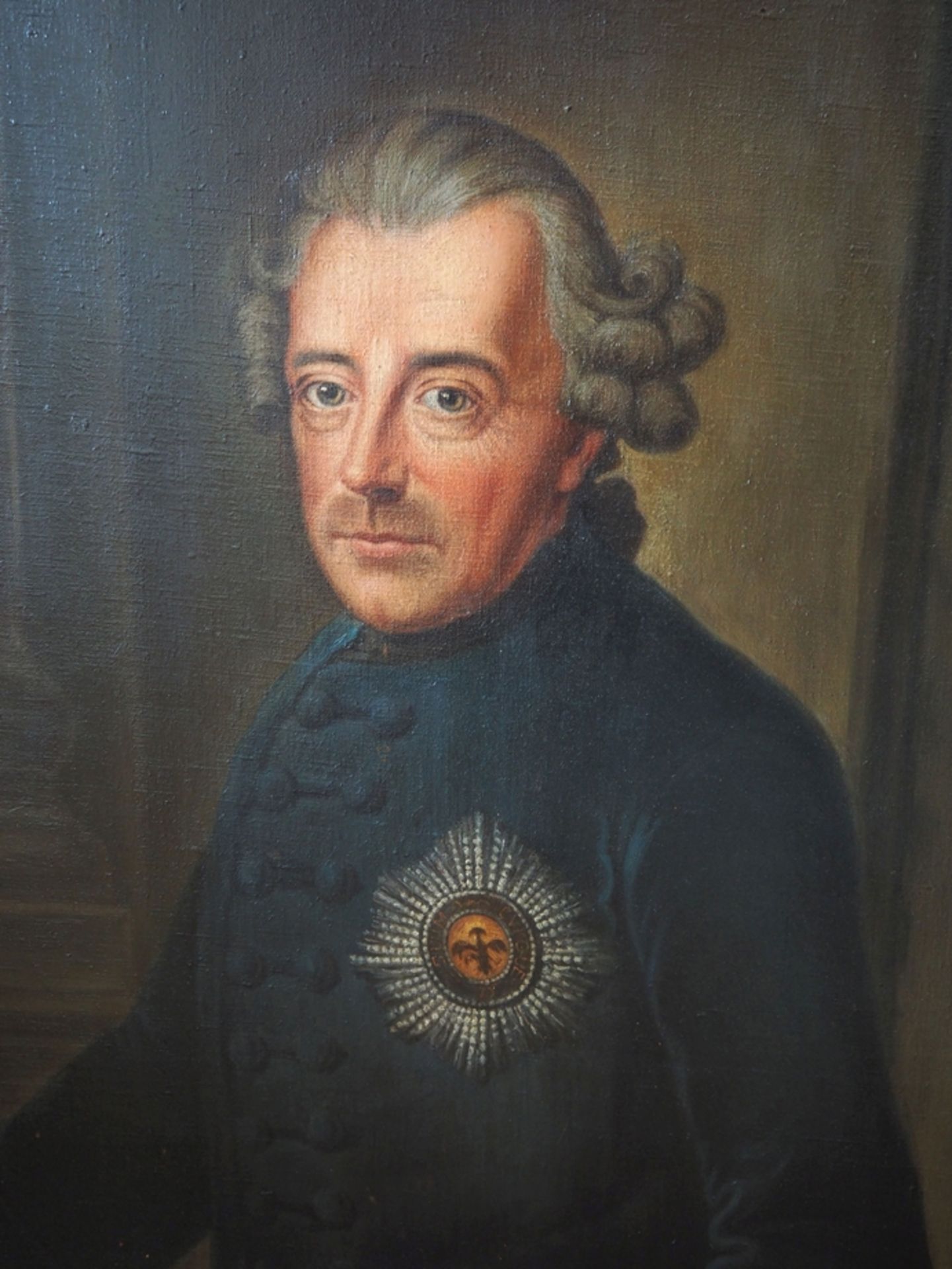 Preussen: Friedrich der Große, n. Johann-Georg Ziesenis d. J.  - Bild 2 aus 3
